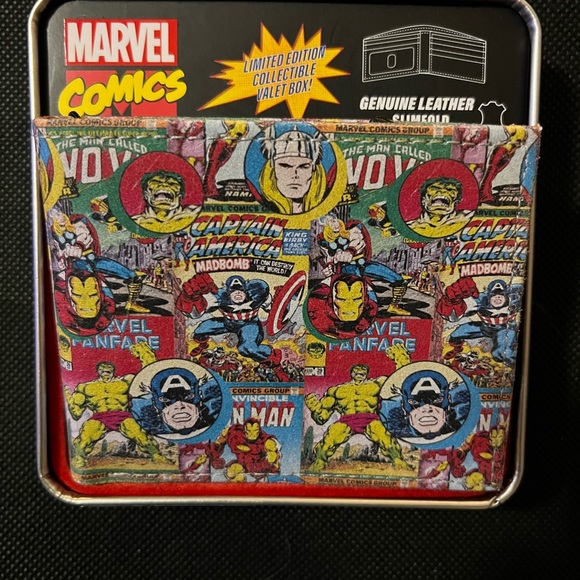 Marvel genuine leather  wallets - Picture 5 of 6